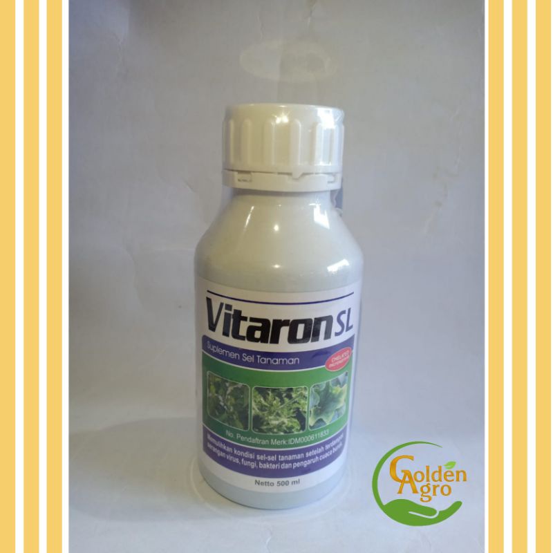 Jual VITARON SL 500ML ML SUPLEMEN SEL TANAMAN OBAT VIRUS KUNING