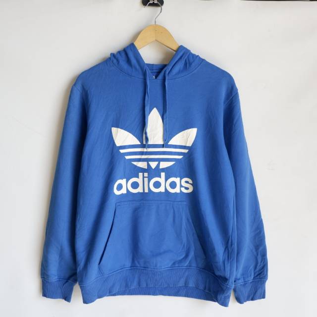 HOODIE ADIDAS BIRU SECOND