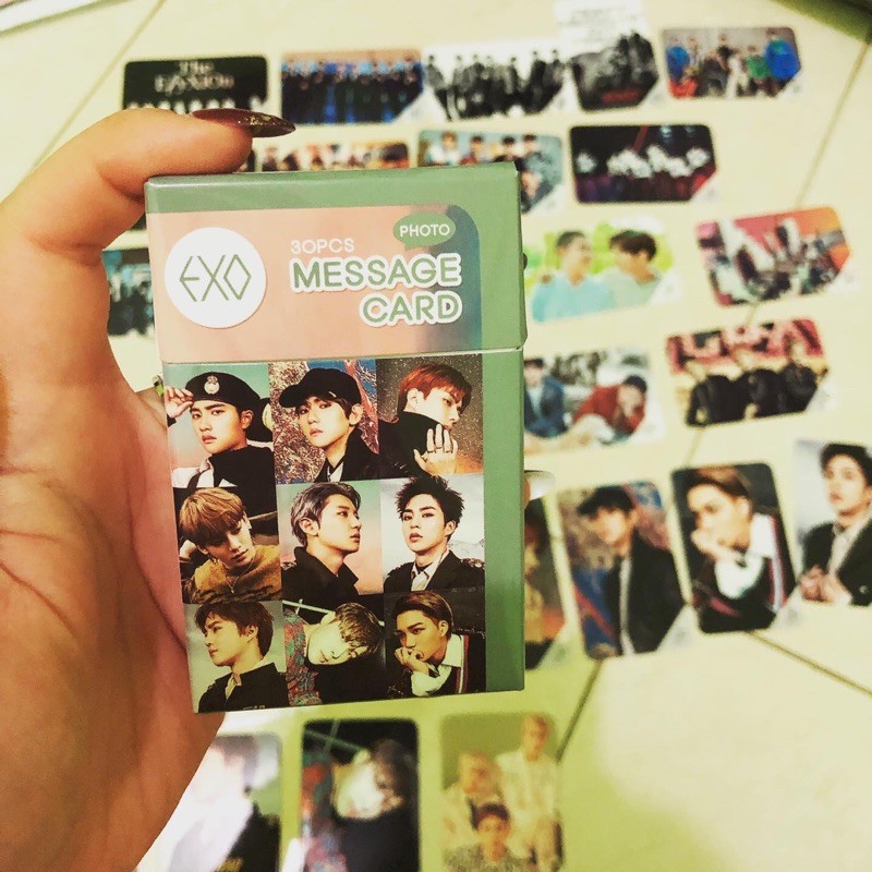 Jual EXO MESSAGE CARD (30pcs) | Shopee Indonesia