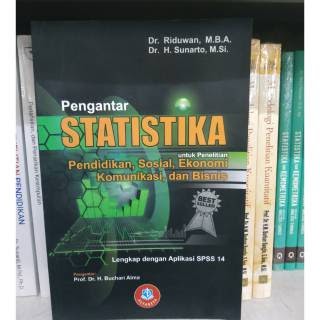 Jual BUKU PENGANTAR STATISTIKA Untuk Penelitian Pendidikan, Sosial ...