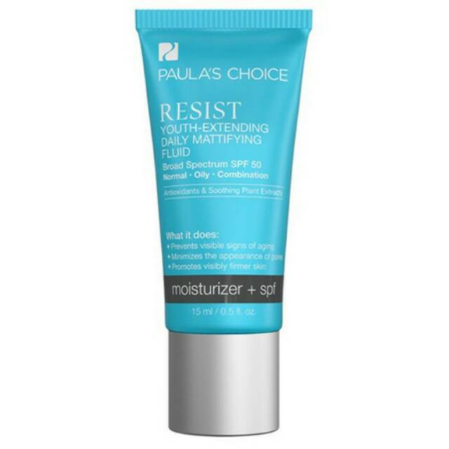 Jual Paula's Choice Resist YouthExtending Daily Hydrating Fluid SPF 50 (20ml) Shopee Indonesia