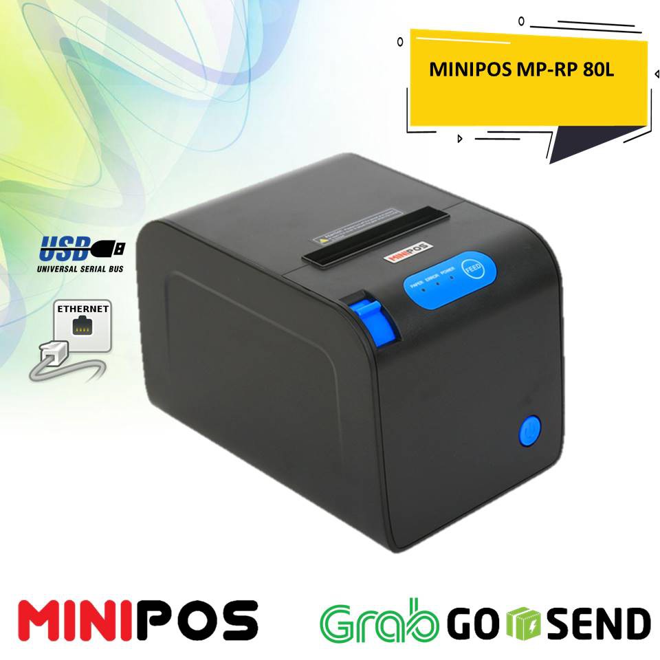 Jual Printer Kasir Thermal Minipos Mp Rp80lan Printer Kasir Pos Ppob Struk 80 Mm Shopee Indonesia 1802