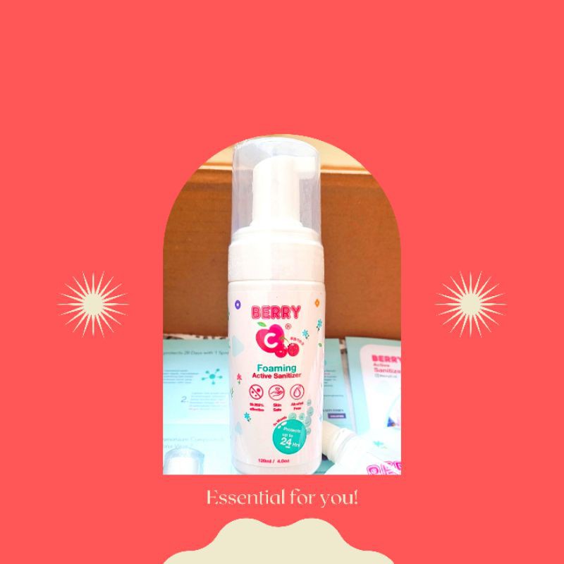 Jual BerryC sanitizer foam & rinseless wash 120 ml Shopee Indonesia
