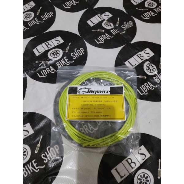 Jagwire PCK503 Kabel- Und Mantelset - Weiß, Reduziert Reibung, Für Fahrrad-Schaltung & Bremsen