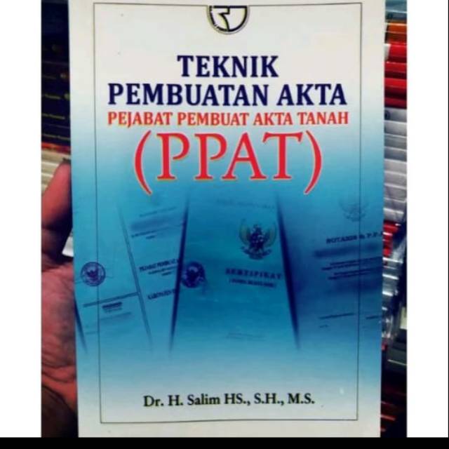 Jual TEKNIK PEMBUATAN AKTA PEJABAT PEMBUAT AKTA TANAH PPAT | Shopee ...