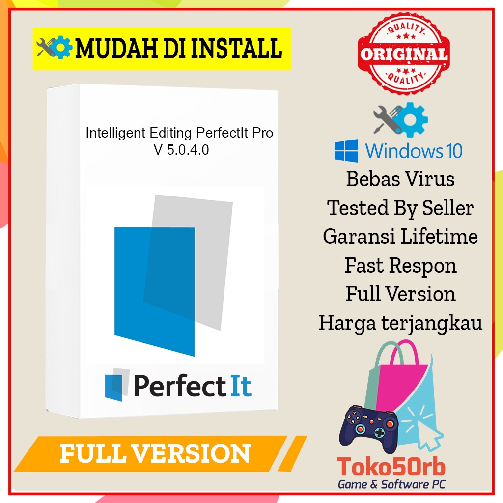 Jual Software Proofreading: Intelligent Editing PerfectIt Pro 2021 [WIN ...