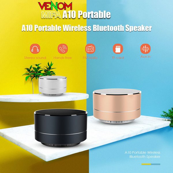 Jual Speaker Bluetooth VENOM MiFa A10 Subwoofer Soundbox HiFi Bass