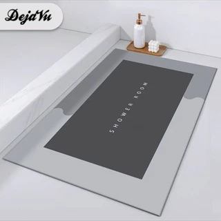 Dejavu Keset Kamar Mandi Karet Menyerap Air Cepat Kering Keset Kaki Gulung Toilet HRD327