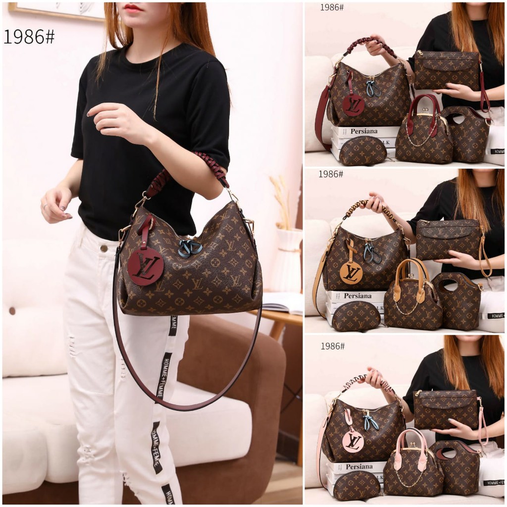 Jual Louis Vuitton Beaubourg Hobo Mini Monogram 5in1 #1986