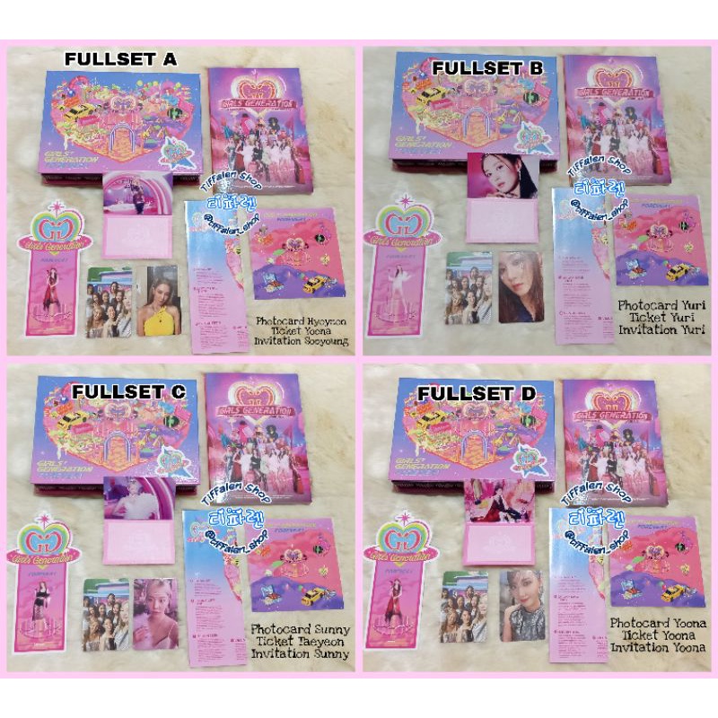 SNSD Girls' Generation 7° Album 'FOREVER 1' Versione DELUXE CD + Poster + Photocard | Sigillato