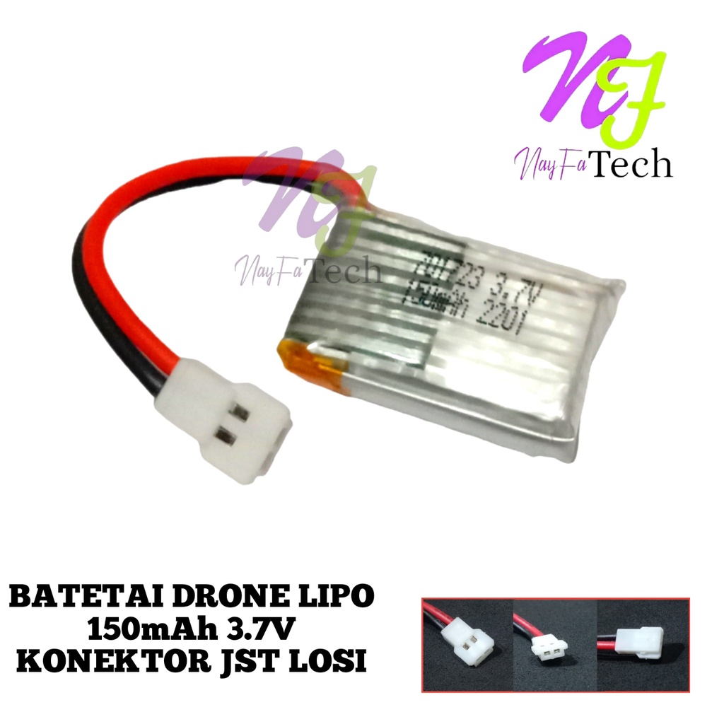 Jual Baterai Drone Baterai Pesawat Remot Control Lipo 150mah 37v