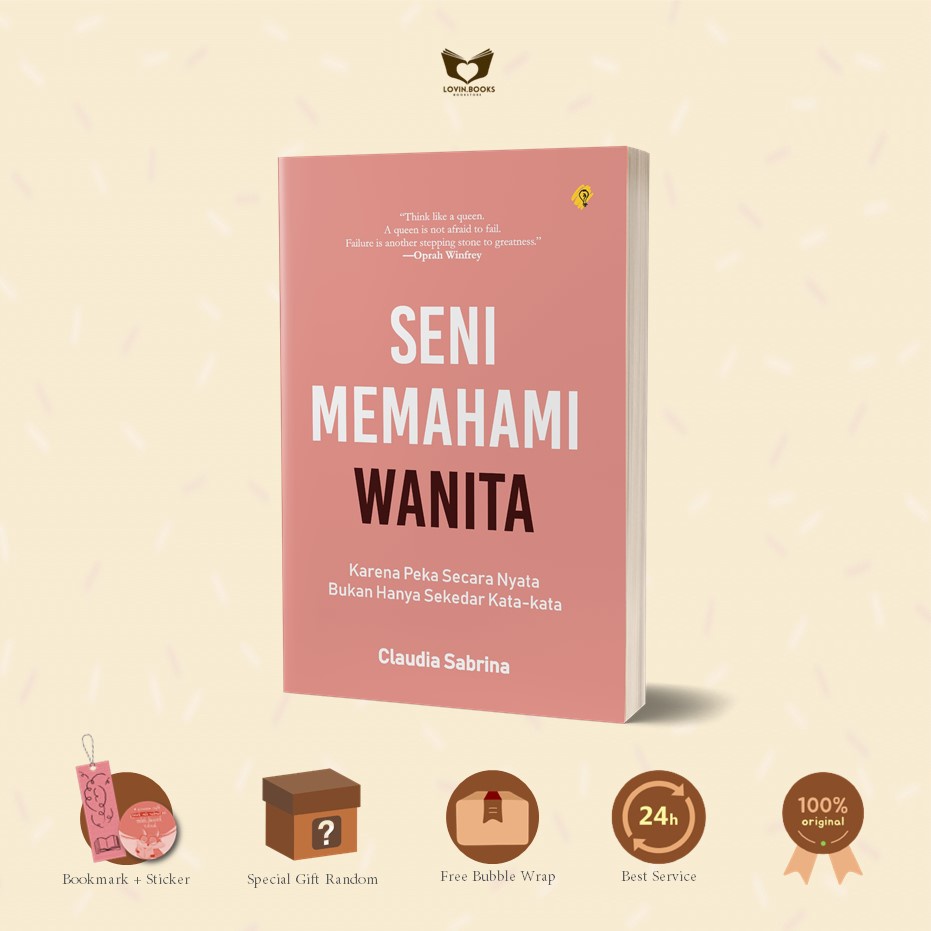 Jual Buku Seni Memahami Wanita Claudia Sabrina [bright Publisher