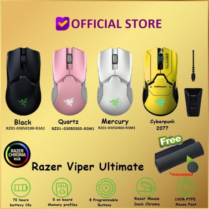 Jual Razer Viper Ultimate Hyperspeed Wireless Gaming Mouse Charging Dock Shopee Indonesia 1385