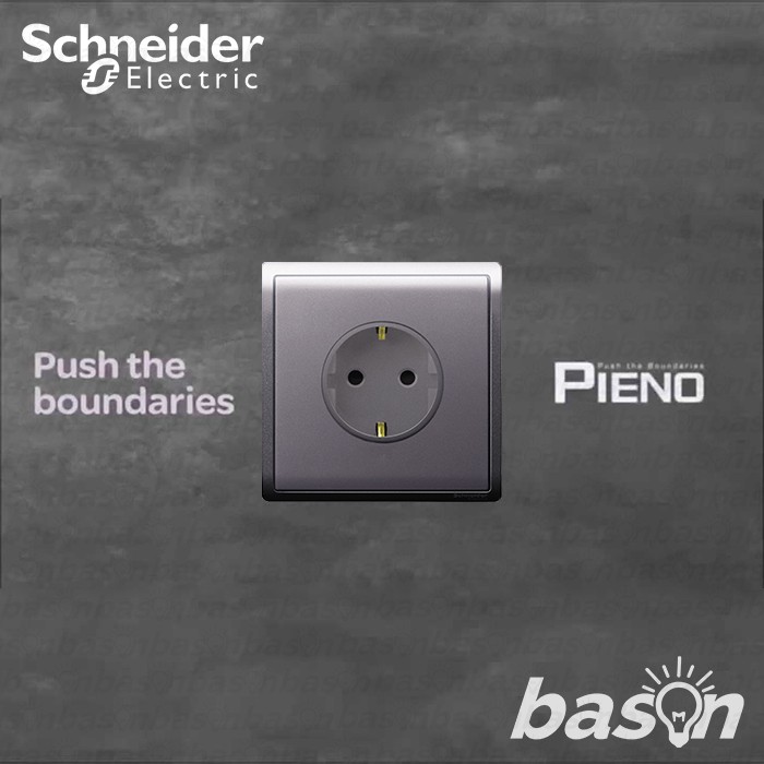 Jual Schneider Pieno Schuko Socket Stop Kontak 16a 250v Cp Shopee