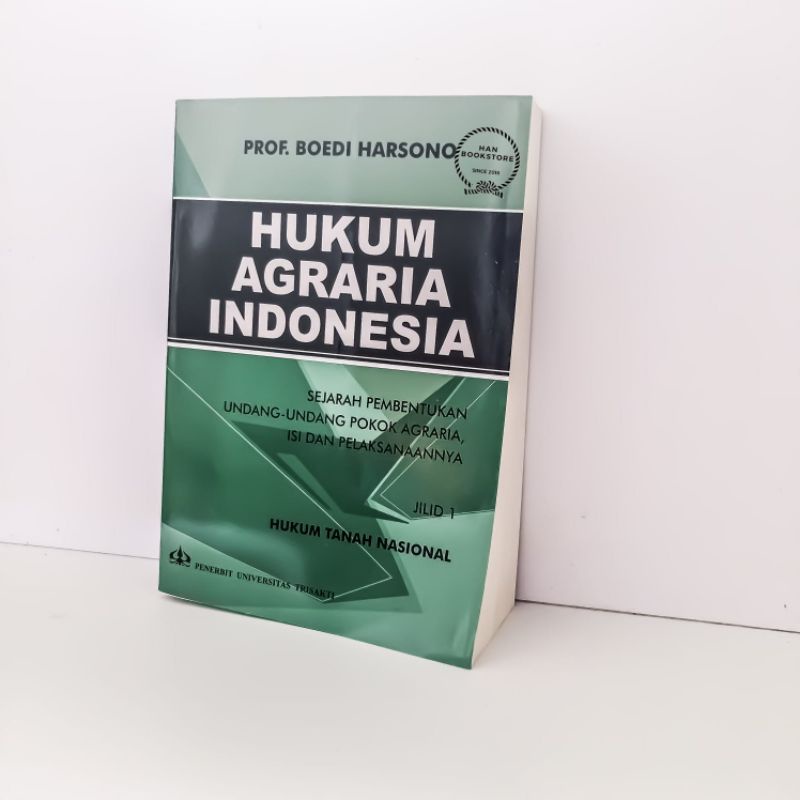 Cover Hukum Agraria Indonesia : Sejarah Pembentukan Undang Undang Pokok