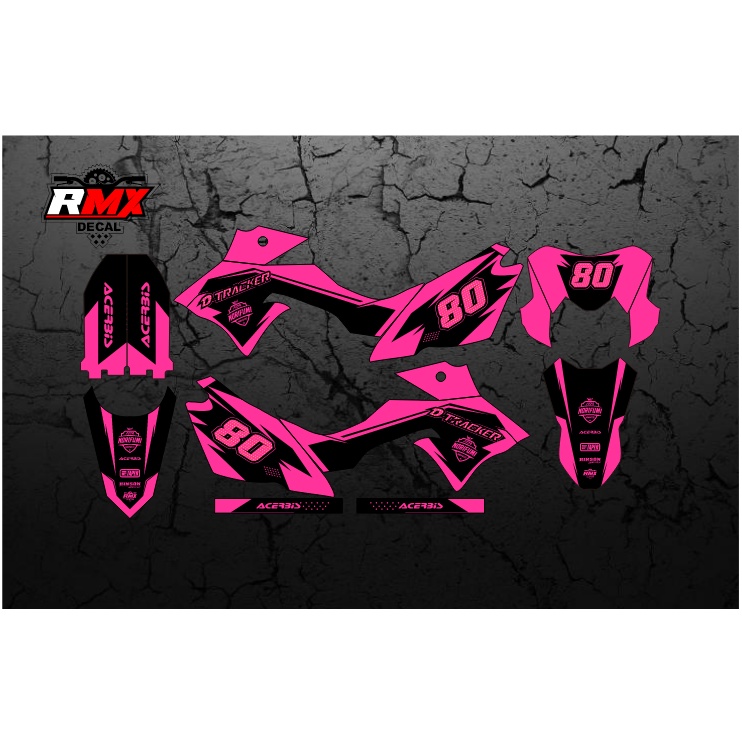 Jual Decal Dtracker Fullbody Dekal Stiker Dtracker Se New