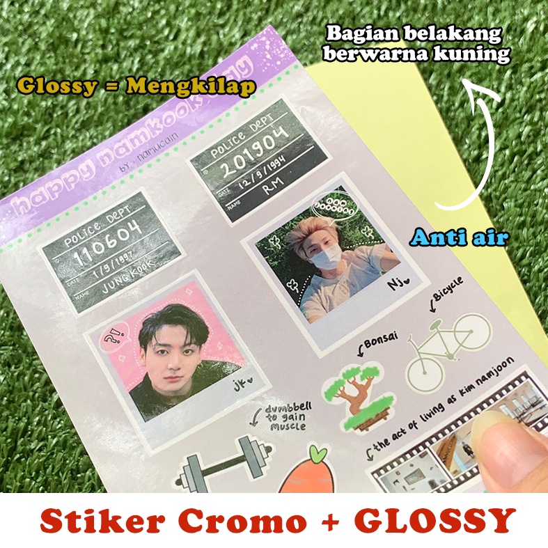 Jual [NO COD] CETAK CUSTOM STICKER A6 KISS CUT CUTTING STIKER | Shopee ...