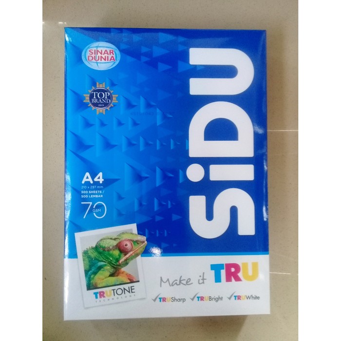 Jual KERTAS MURAH HVS SIDU A4 70gr | Shopee Indonesia