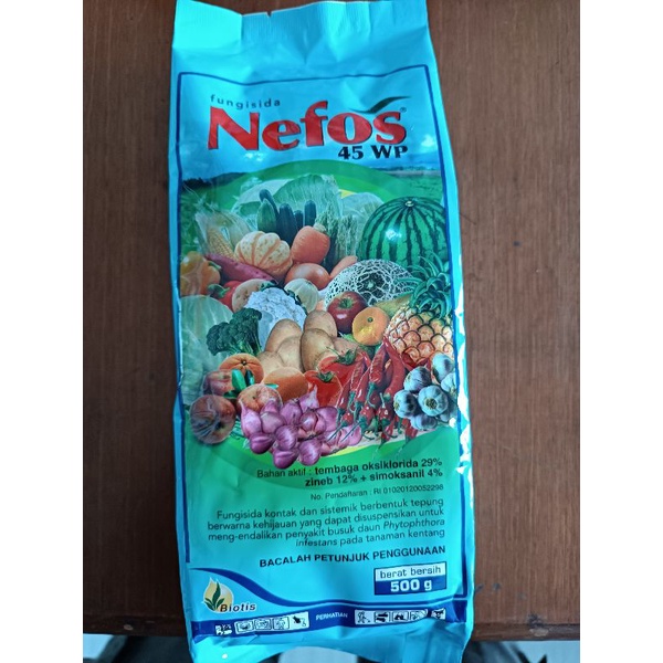Jual Fungisida Nefos 45 WP | Shopee Indonesia