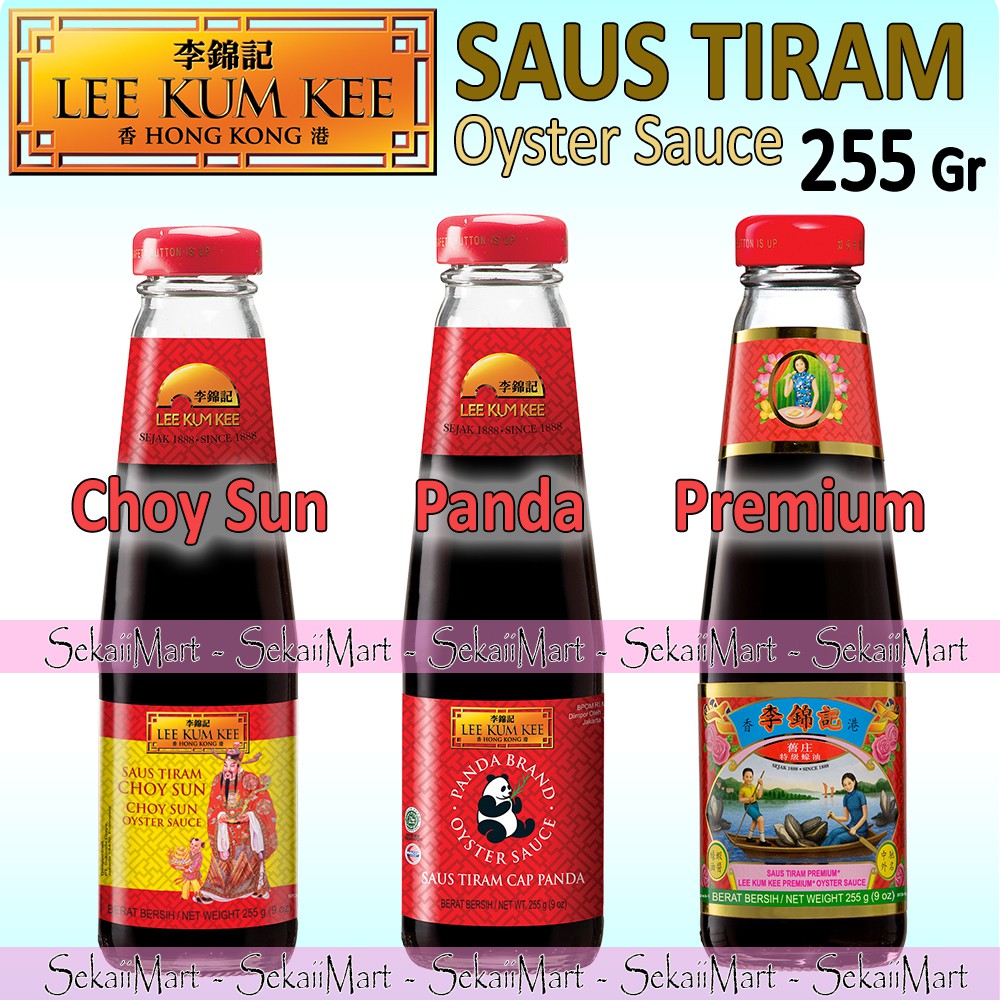 Jual Lee Kum Kee Saus Tiram 255g Lkk Panda Premium Choy Sun Oyster Sauce Botol Kecil 255