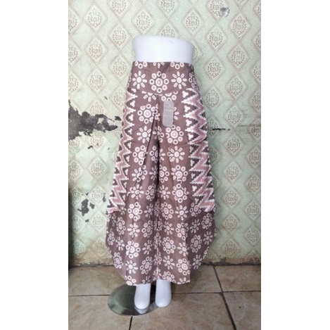Jual CELANA KULOT LAYER ROK BATIK TUMPUK SAYAP LAYER // KULOT TUMPUK