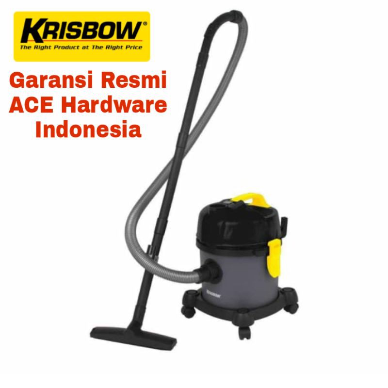 Jual Vacum Cleaner 12 L Krisbow Basah dan Kering Bergaransi Resmi ACE