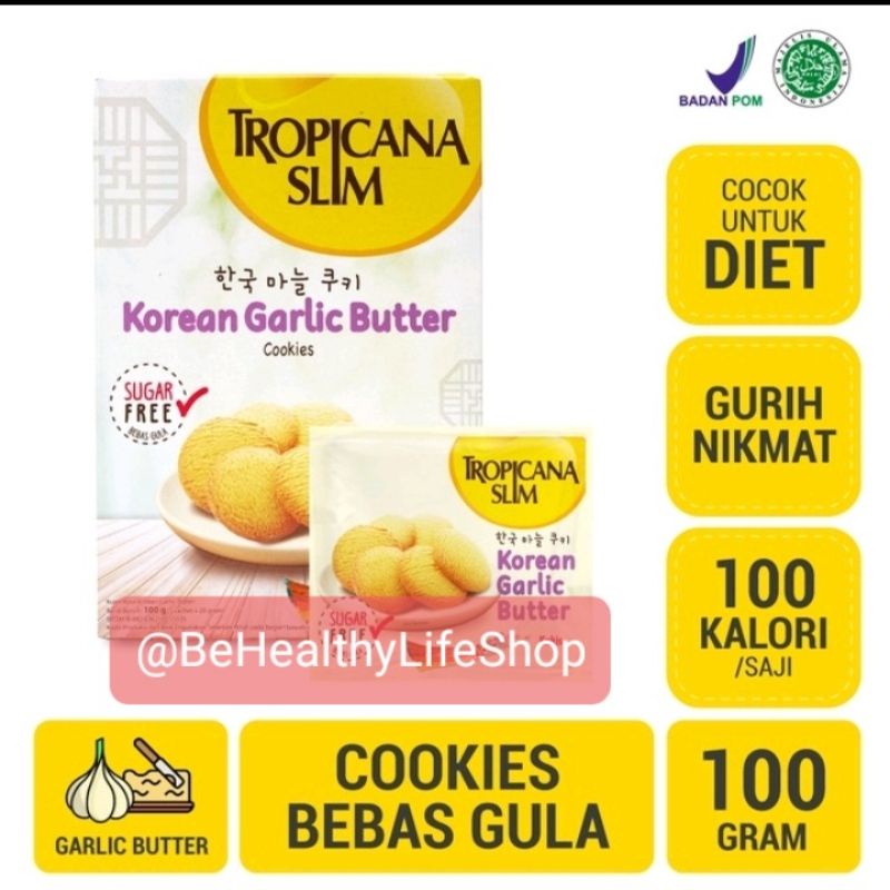 Jual Tropicana Slim Cookies Hokkaido Cheese/ Korean Goguma/ Korean