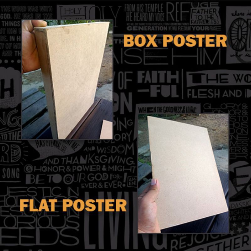 Jual Poster Kayu Gambar Custom | Shopee Indonesia