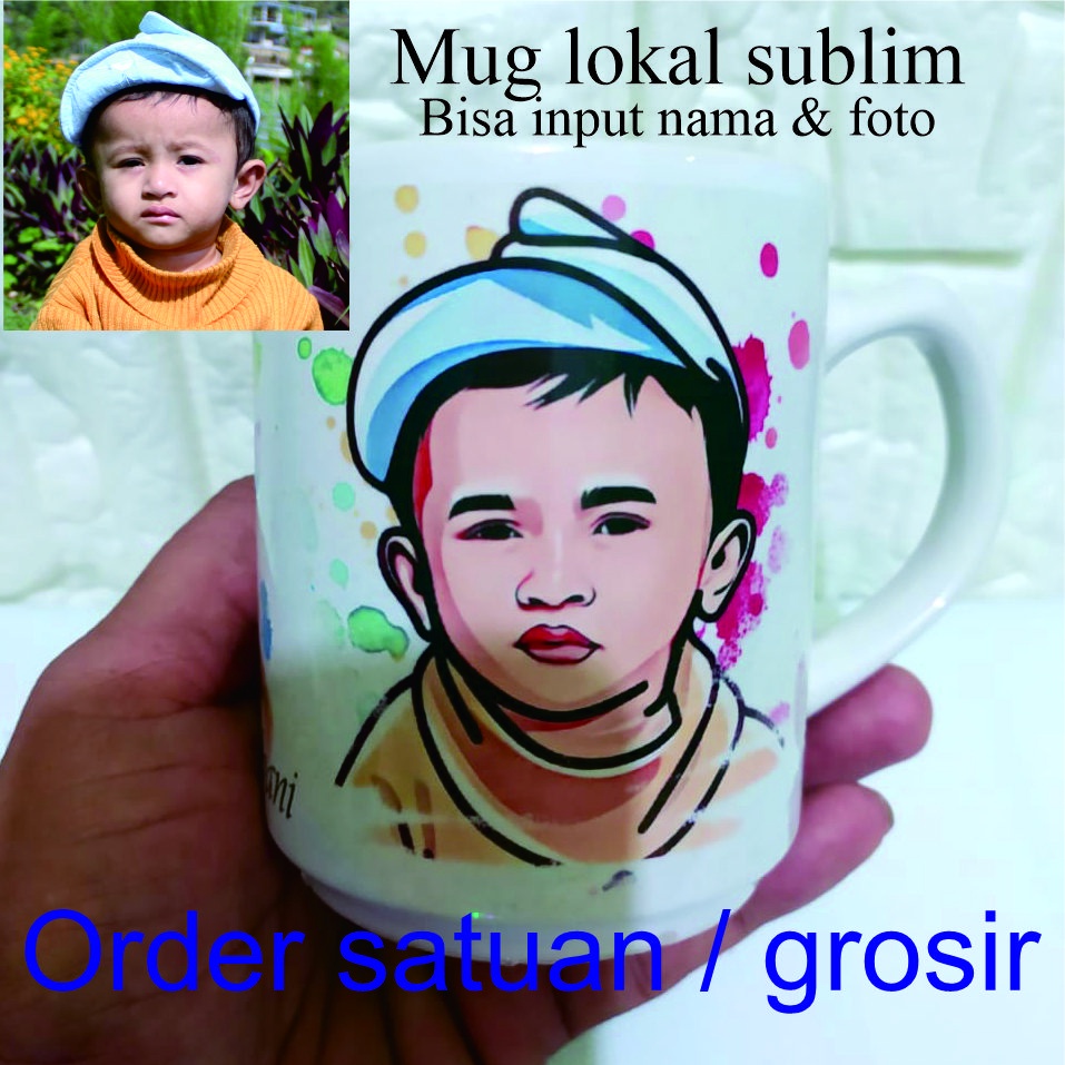 Jual Mug Custom Mug Sublim Mug Karakter Lucu Shopee Indonesia 2635