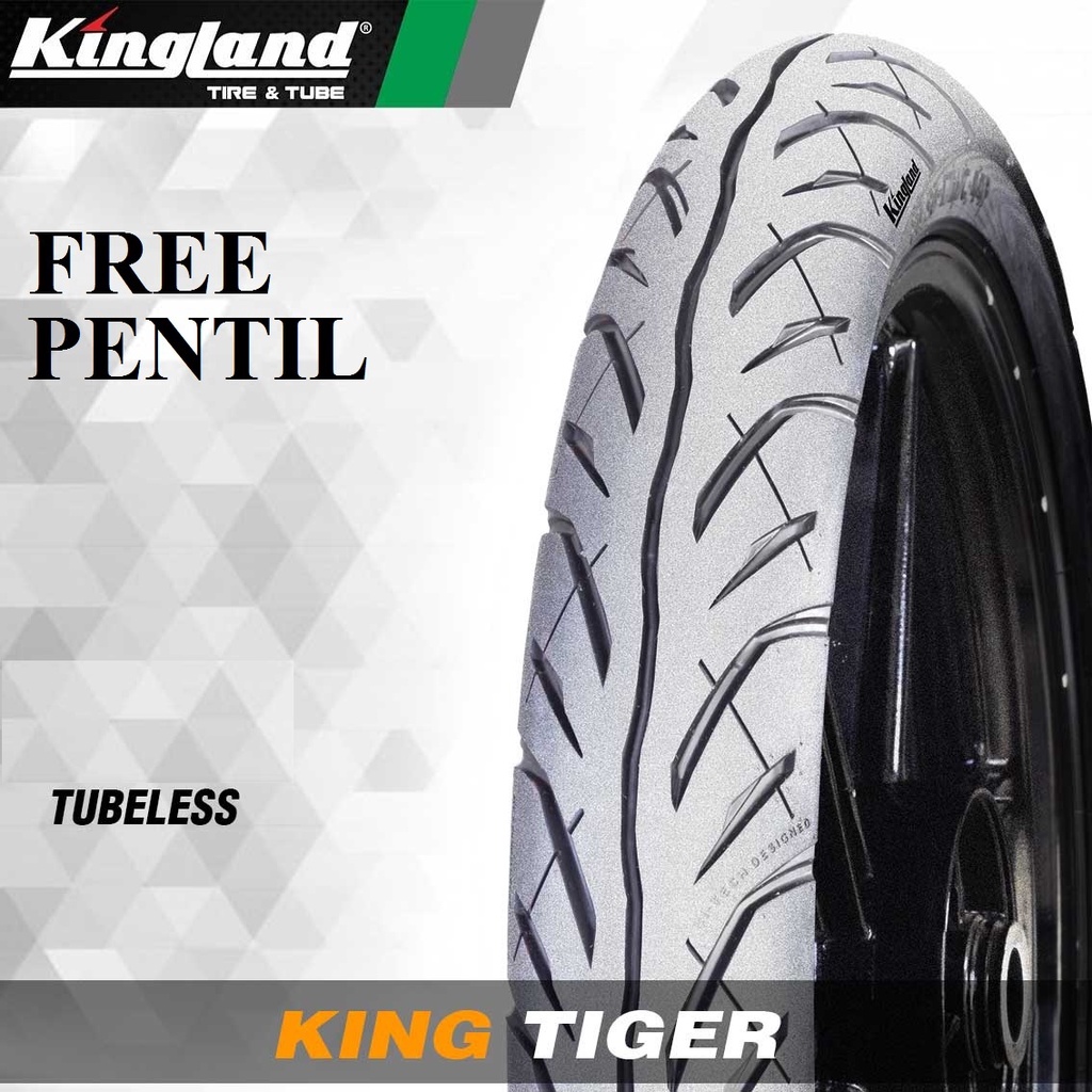 Jual Ban Motor Tubeless Kingland Tiger Ban Motor Matic Ring Ban Luar Motor Shopee