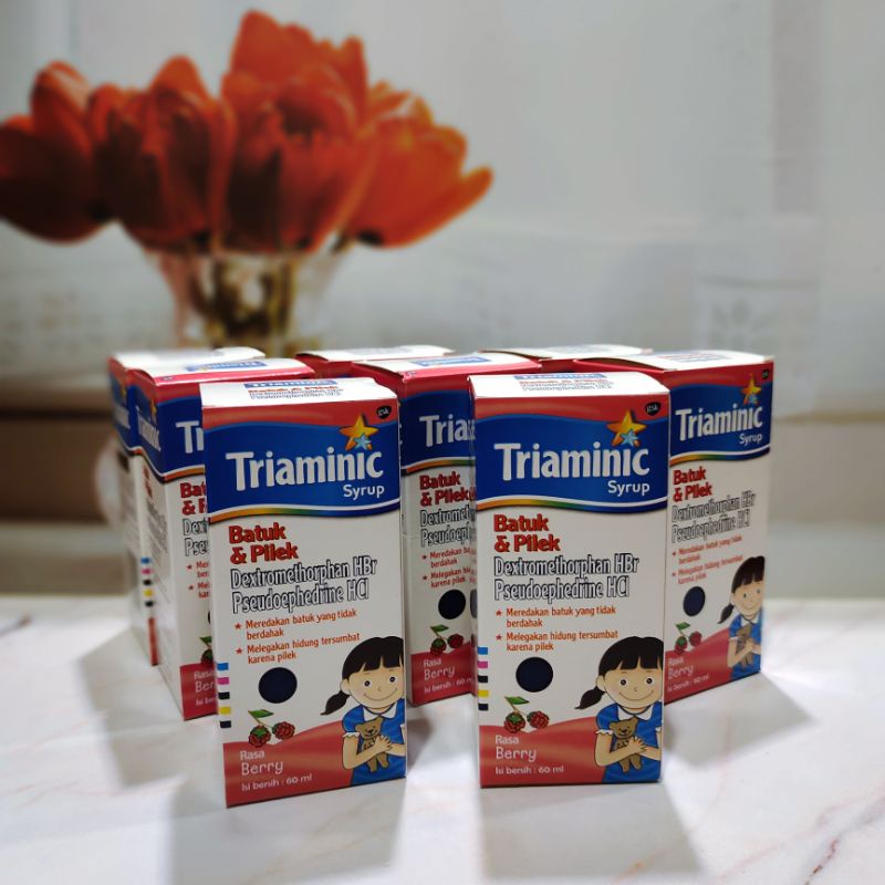 Jual Triaminic Batuk & Pilek sirup 60ml | Shopee Indonesia