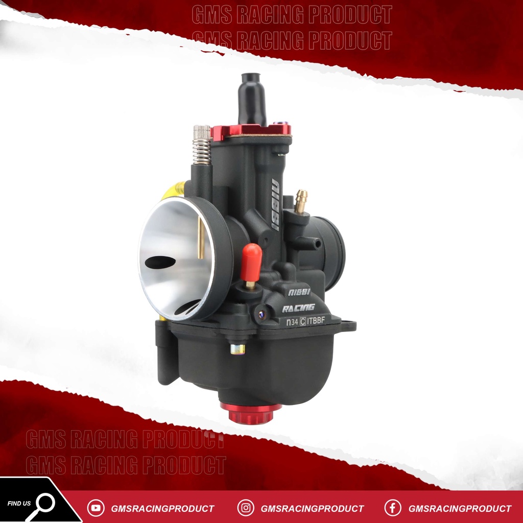 Jual KARBURATOR PWK 34 BLACK NIBBI RACING | Shopee Indonesia