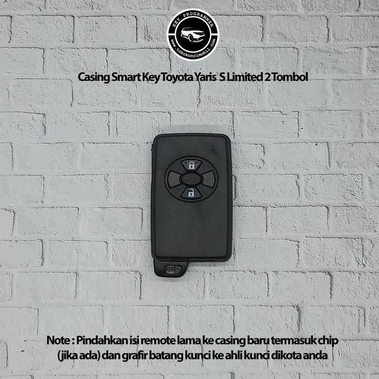 Jual Casing Remote Smart Key Yaris S Limited 2 Tombol | Shopee Indonesia