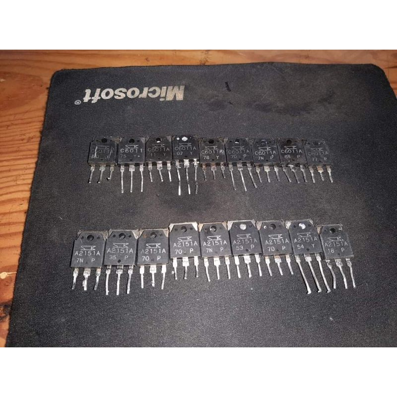 Jual TRANSISTOR SANKEN ALEGRO C6011 & A1215 CABUTAN ORI | Shopee Indonesia