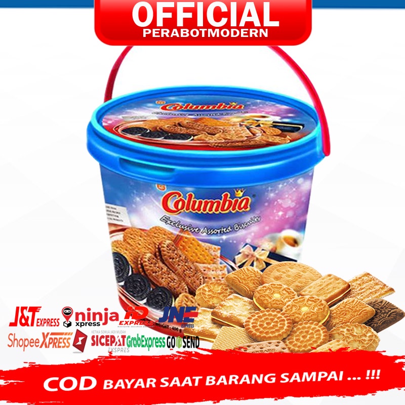 Jual BISKUIT COLUMBIA EMBER EXLCUSIVE ASSORTED 400gr | Shopee Indonesia