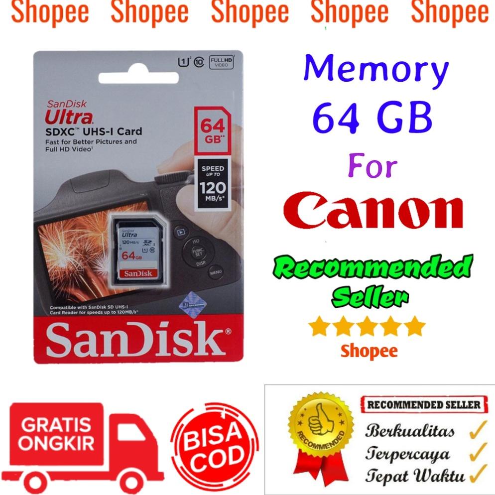 Jual Memory Card 16Gb 32Gb 64Gb Kamera Canon Dslr Eos 550D 600D 650D