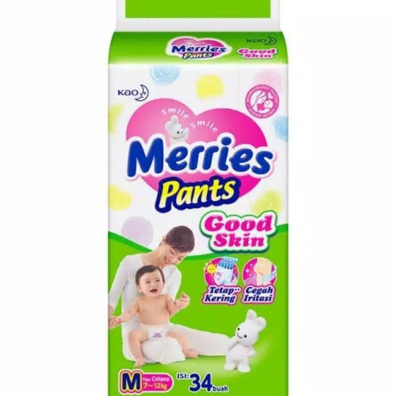 Jual MERRIES PANTS GOOD SKIN POPOK SEKALI PAKAI M34 / L30 / XL 26 / S40 ...