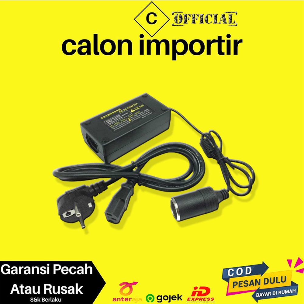Jual Adaptor Converter Adapter AC/DC 220V AC To 12V DC 5A Socket ...