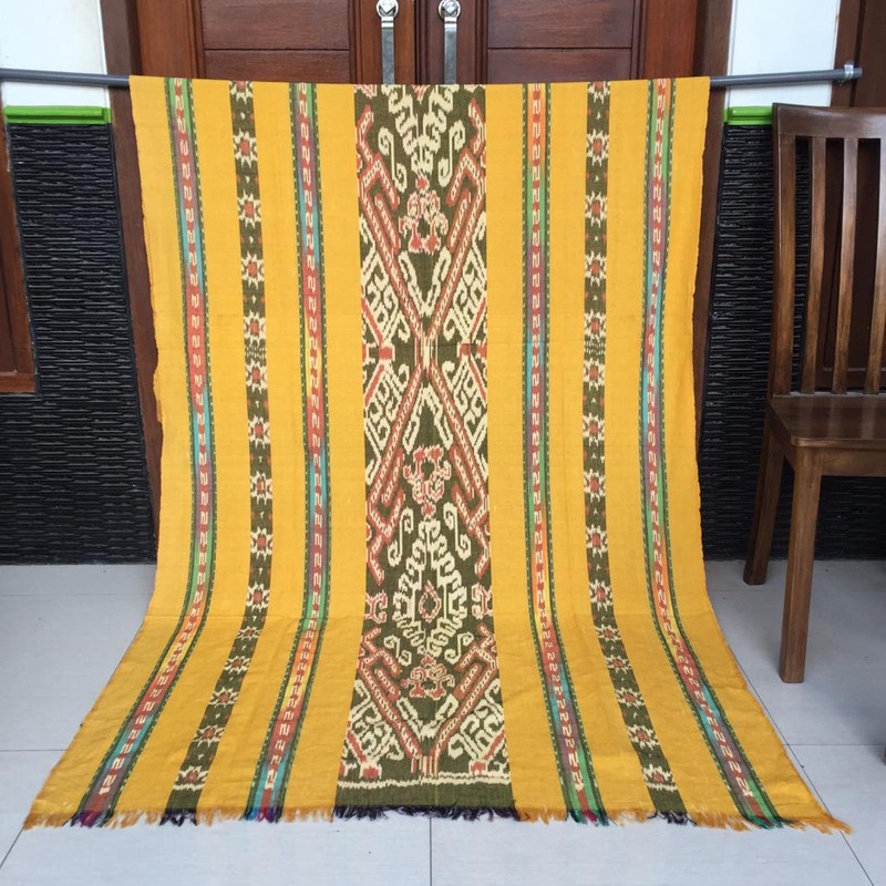 Jual Blanket Tenun Kalimantan Tenun Blanket Nusantara Motif Ukir Dayak