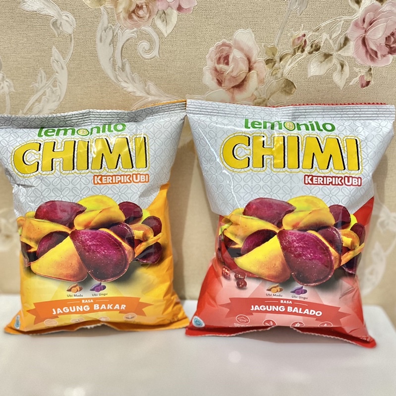 Jual LEMONILO CHIMI KERIPIK UBI ( RASA JAGUNG BAKAR , JAGUNG BALADO ...
