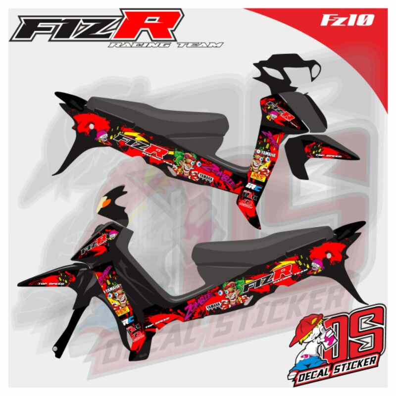 Jual FZ 10 DECAL STICKER YAMAHA FIZ R | Shopee Indonesia