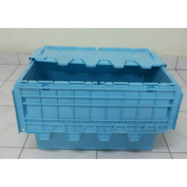 Jual WARNA RANDOM NESTABLE CONTAINER BEKAS WARNA BIRU 55X37X32 | Shopee ...