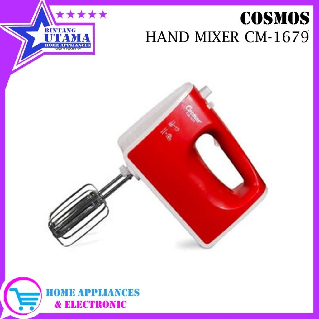 Jual Cod Cosmos Hand Mixer Turbo Cm Cm Cm Original Dan Resmi Shopee Indonesia