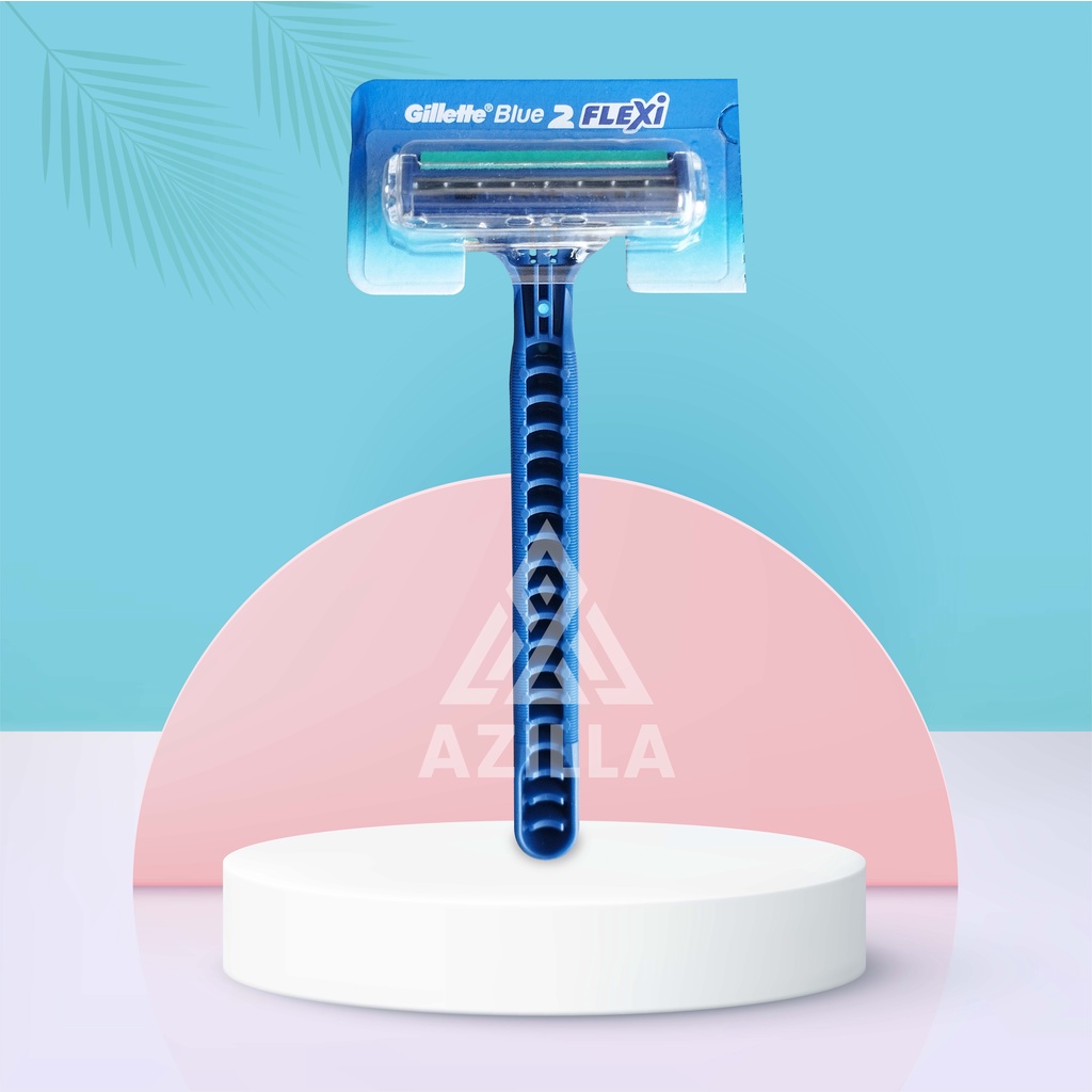 Jual Gillette Blue II 2 Plus Flexi Biru 100% Original | Gillette Blue 2 ...