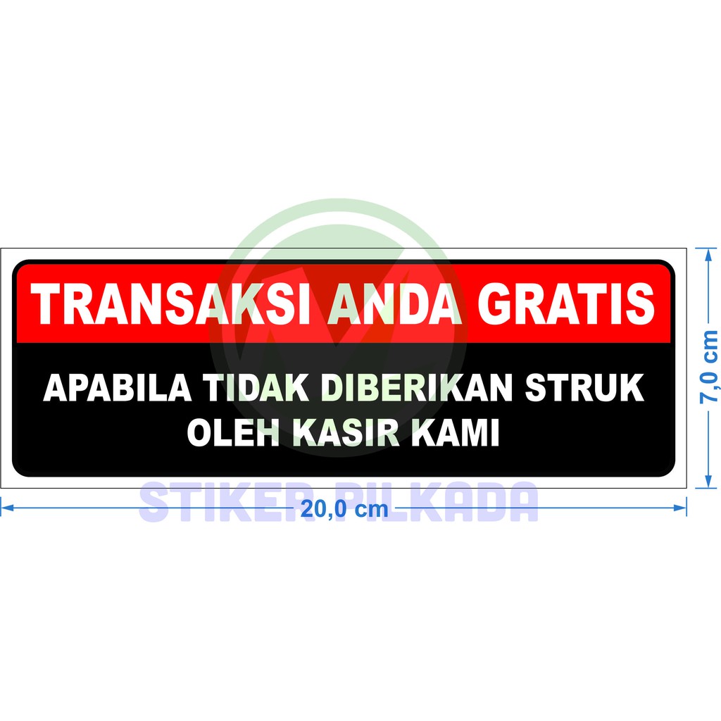 Jual Stiker Vinyl Transaksi Gratis Shopee Indonesia 2786