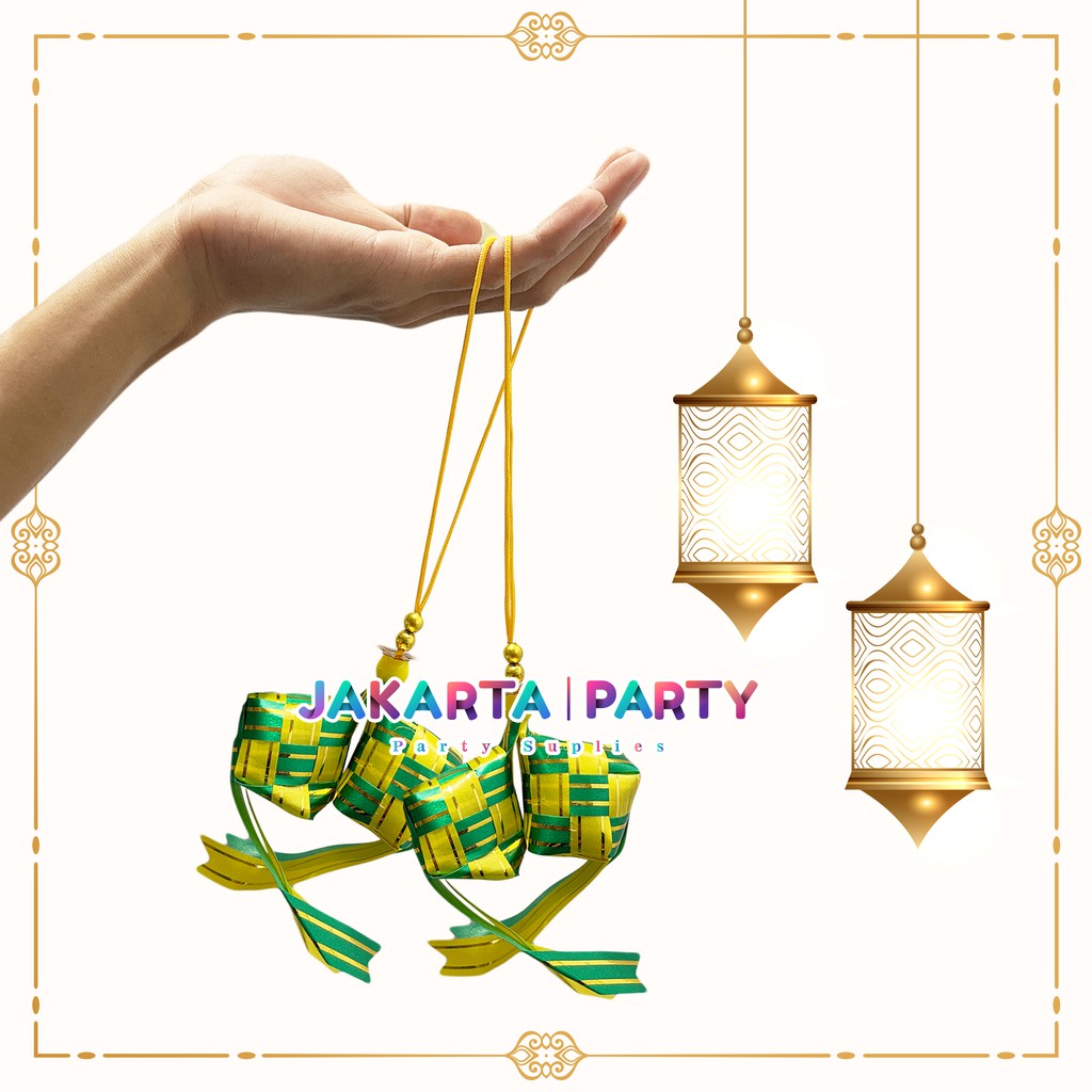 Jual Dekorasi Lebaran / Ketupat Idul Fitri / Hiasan Lebaran / Ketupat