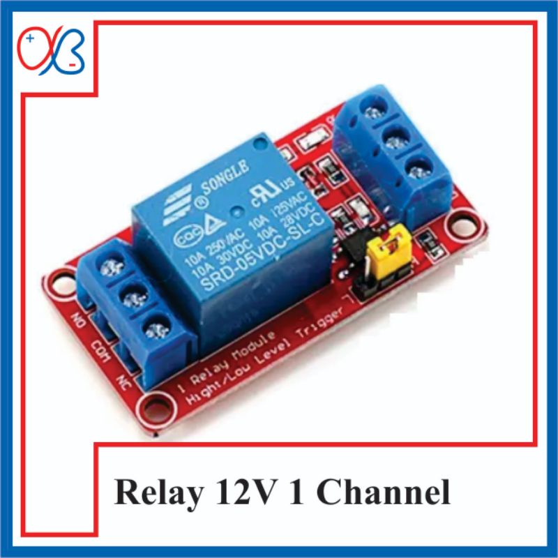 Jual Module Relay 1Channel Ch 12V 220V AC Modul Optocoupler | Shopee ...
