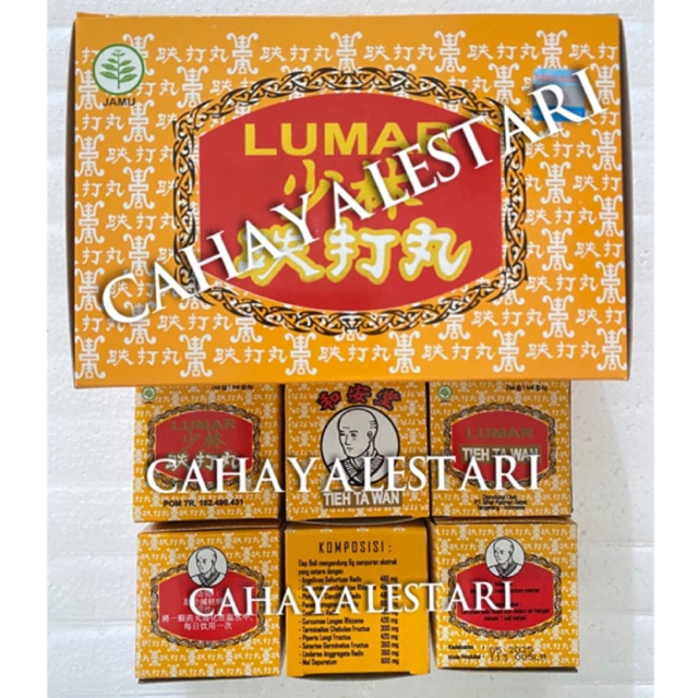 Lumar Shaolin Tieh Ta Wan (Die Da Wan) - Obat Untuk Luka, Memar
