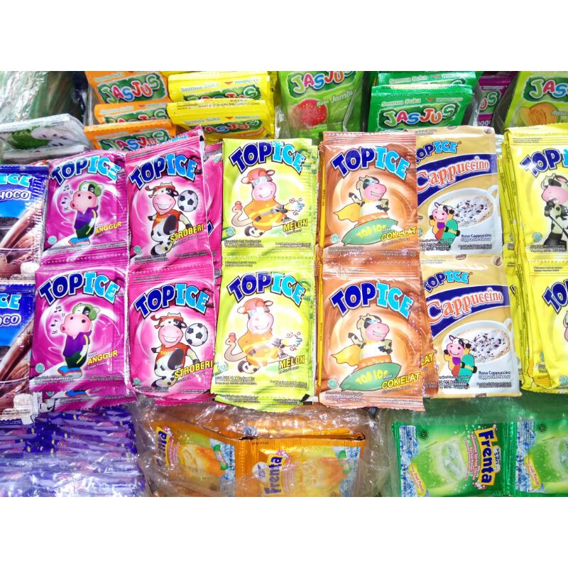 Jual Top ice aneka rasa, 10 saset | Shopee Indonesia