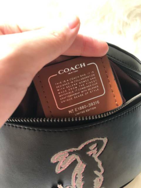 Coach selena gomez bunny belt bag hotsell